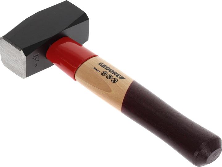 Produktbild Gedore 620 H-1000 Fäustel ROTBAND-PLUS mit Hickorystiel, 1000 g (1000 g)