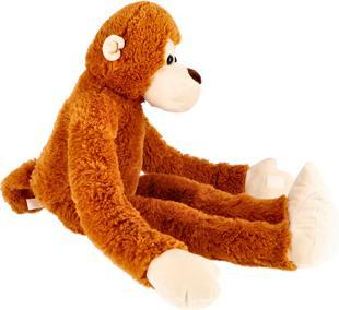 Actual product image Pluchiez Monkey with Long Arms Plush 80 cm Brown