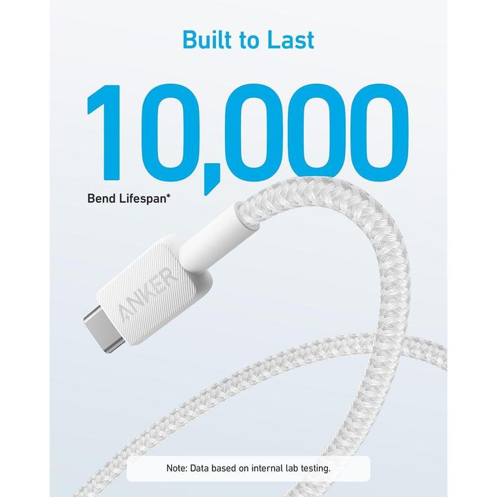 Actual product image Anker USB C – USB C (1.80 m, USB 2.0, 60 W)