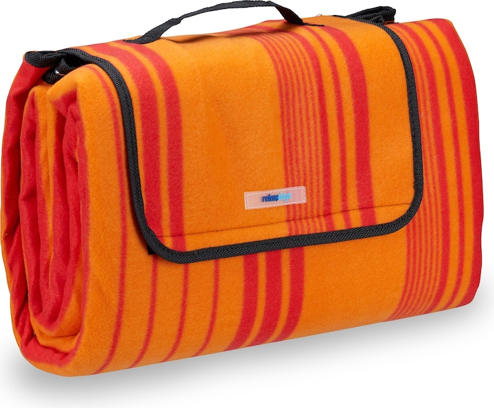Orange-red stripes