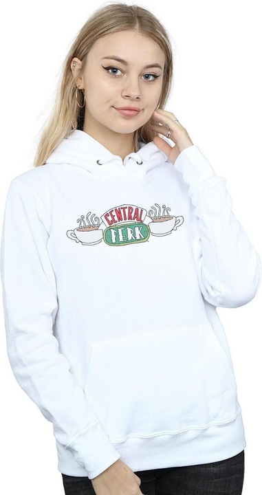 Immagine prodotto Friends Central Perk Sketch Felpa con Cappuccio Donna (S)