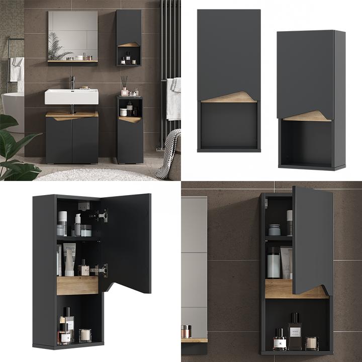 Immagine prodotto Vicco Marelle con porta e scomparto aperto (30 x 15 x 67 cm)