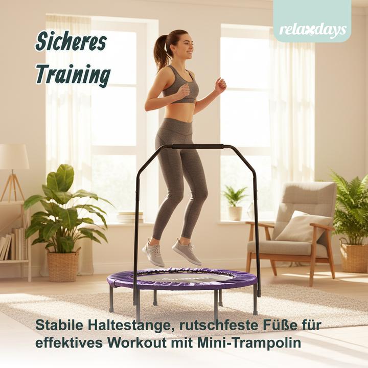 Actual product image Relaxdays minitramp (102 cm)