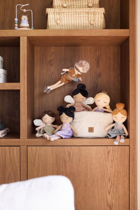 Actual product image Jollein Care basket Check Knit Oatmeal 14 x 18 cm