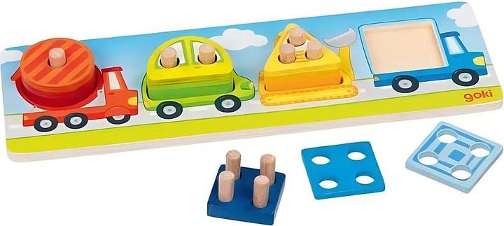 Produktbild Goki Formensortierspiel Fahrzeuge