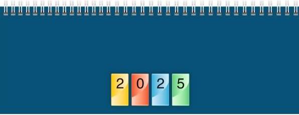 Brunnen Cross calendar (297 x 105 mm)