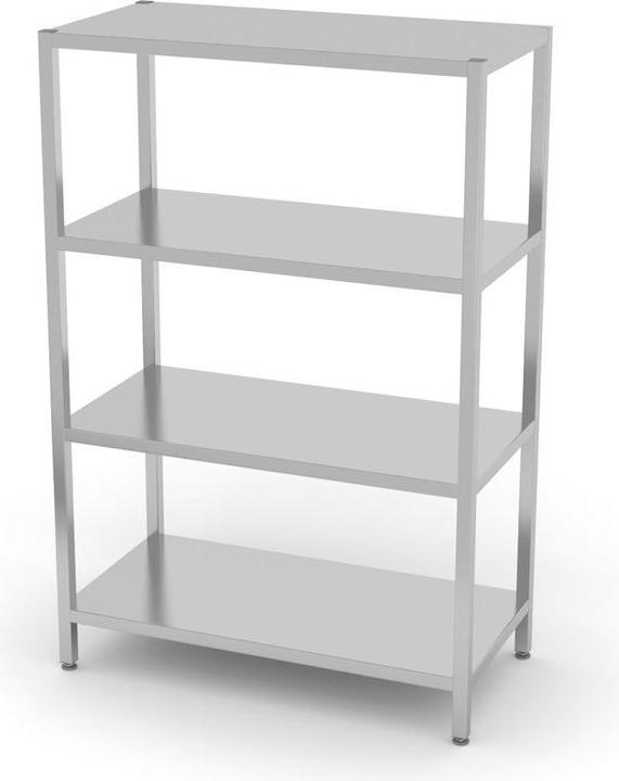 Image du produit Hendi Étagère de rangement fermée 4 étagères 800x40