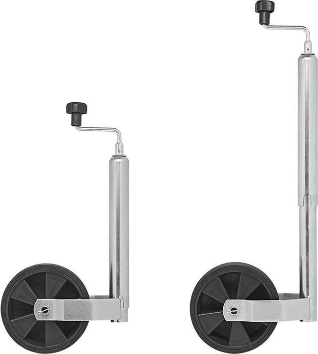 Actual product image ProPlus Support wheel Plastic rim with solid rubber tyres