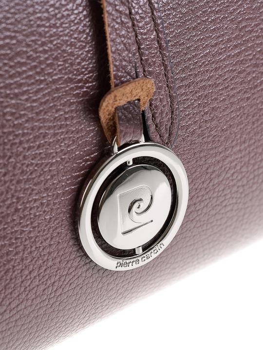 Produktbild Pierre Cardin Damen Handtasche Made In Italy - Modell Valeria Nova - 100% Leder - 42.0 X 21.5 X 12.5 Cm