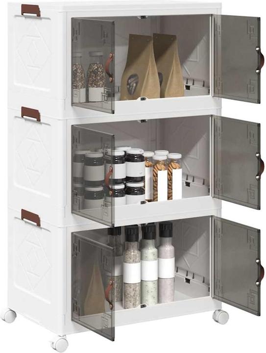 Actual product image vidaXL stapelbare Aufbewahrungsbox (69 cm, 75 l, 1x)