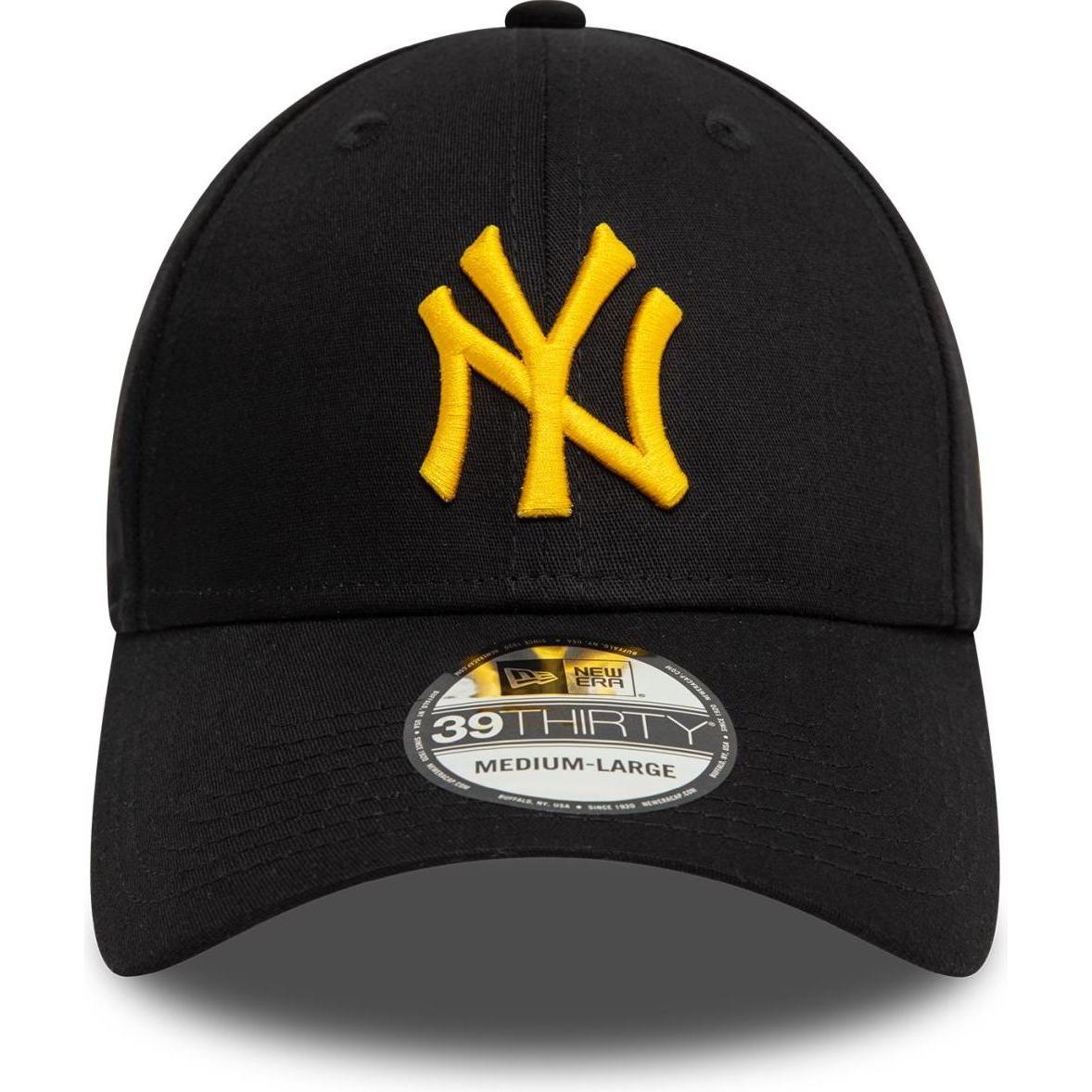 Thumbnail - New Era, Herren, Cap, 39Thirty Stretch Cap New York Yankees schwarz - M/L, Schwarz, (M)