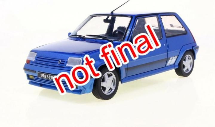 Image du produit Solido 1:18 Renault 5 GT Turbo MK2 bleue
