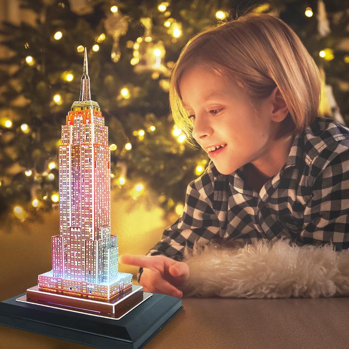 Image du produit Cubicfun Puzzle 3d de l'Empire State of Building (38 pièces)