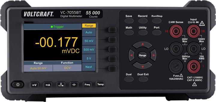 Actual product image Voltcraft Table multimeter (CAT I 1000V, CAT II 600V)