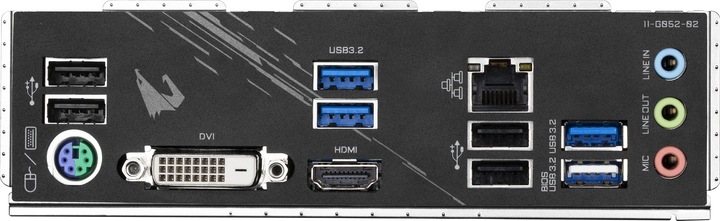 Actual product image Gigabyte B550 AORUS ELITE (AM4, AMD B550, mATX)