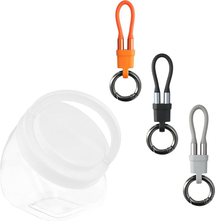 Produktbild 4smarts USB-C Keyring Kabelset (0.08 m)