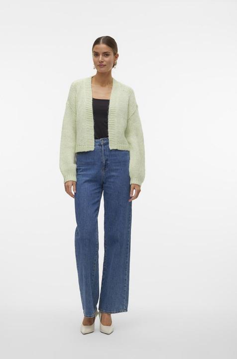 Produktbild Vero Moda V-Ausschnitt Ballonärmel Strickjacke Strickjacke (M)