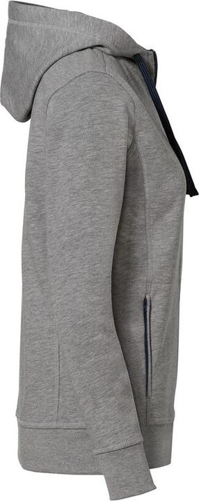 Immagine prodotto Hakro Giacca con cappuccio da donna Bonded grigio screziato/rosa, XS (XS)