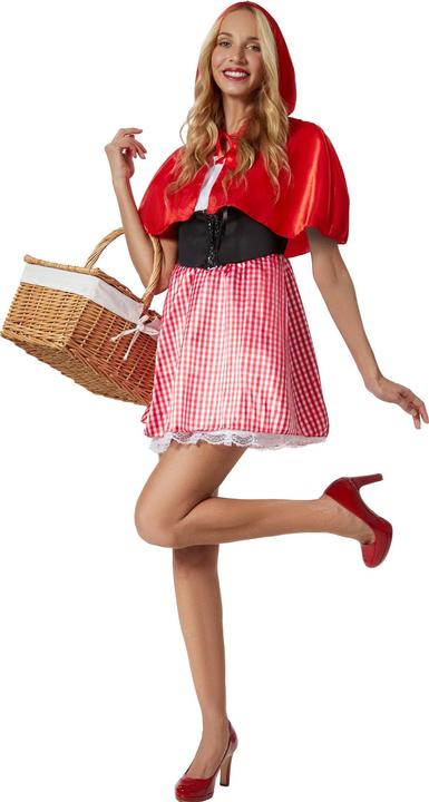 Image du produit tectake Costume femme Petit Chaperon rouge (M)