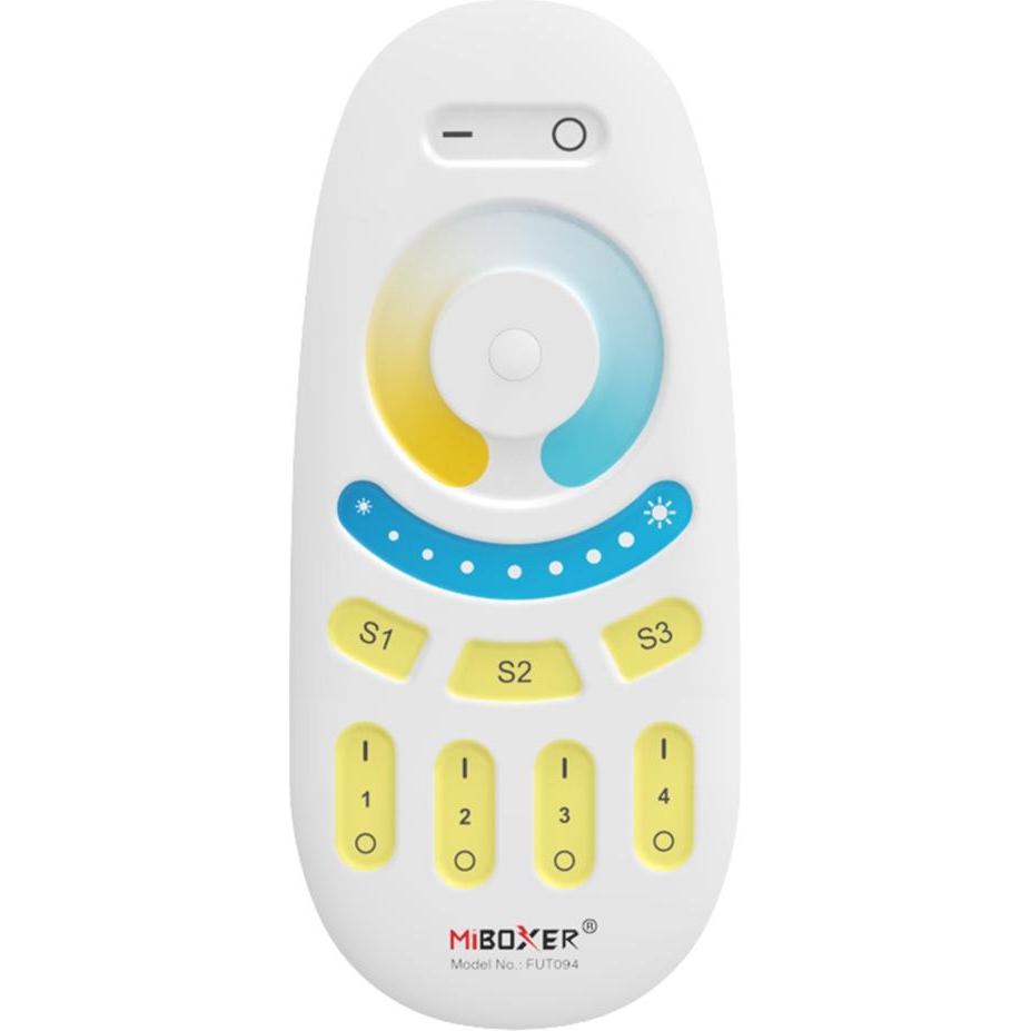 MiBoxer, Accessori per illuminazione, Synergy 21 LED Fernbedienung single color 4 Zonen*Milight (FUT094)