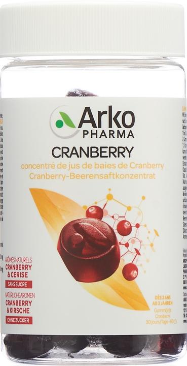 Produktbild Arkopharma Cranberry (60 Stk., Gummies, 198 g)