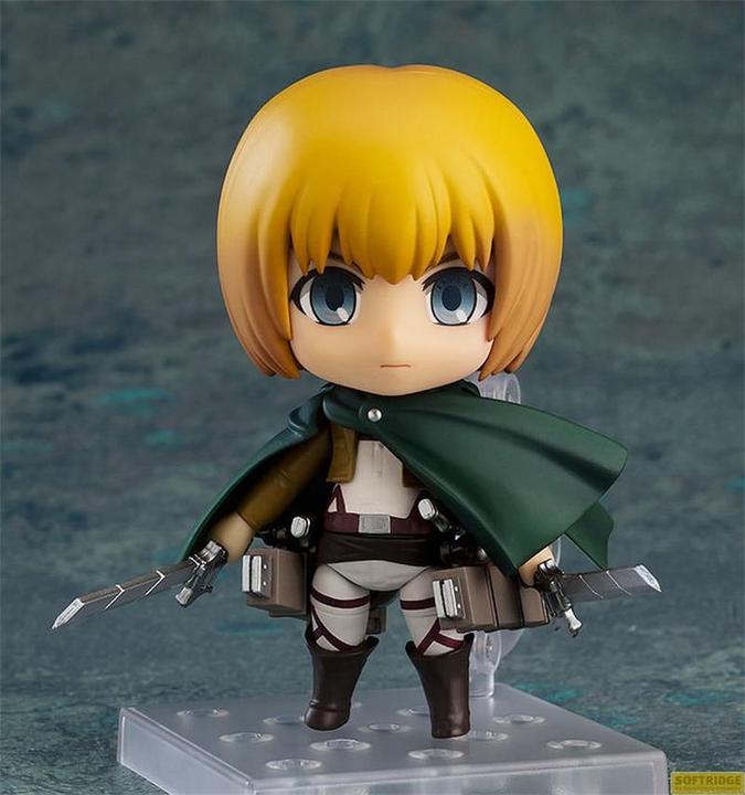 Actual product image Good Smile Company Attack on Titan figurine Nendoroid Armin Arlert: Survey Corps Ver. 10 cm