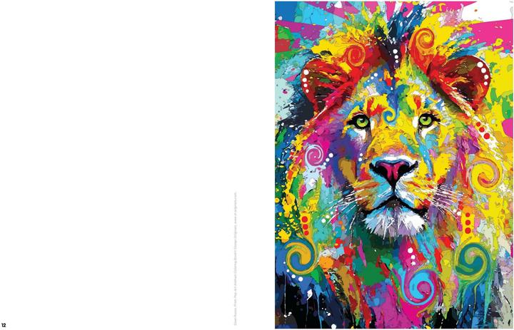 Produktbild Pop Art Animals - Ausmalbuch