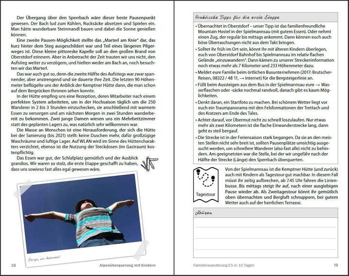 Produktbild Alpenüberquerung mit Kindern - Familienwanderung E5 in 10 Tagen (Deutsch, 2020)