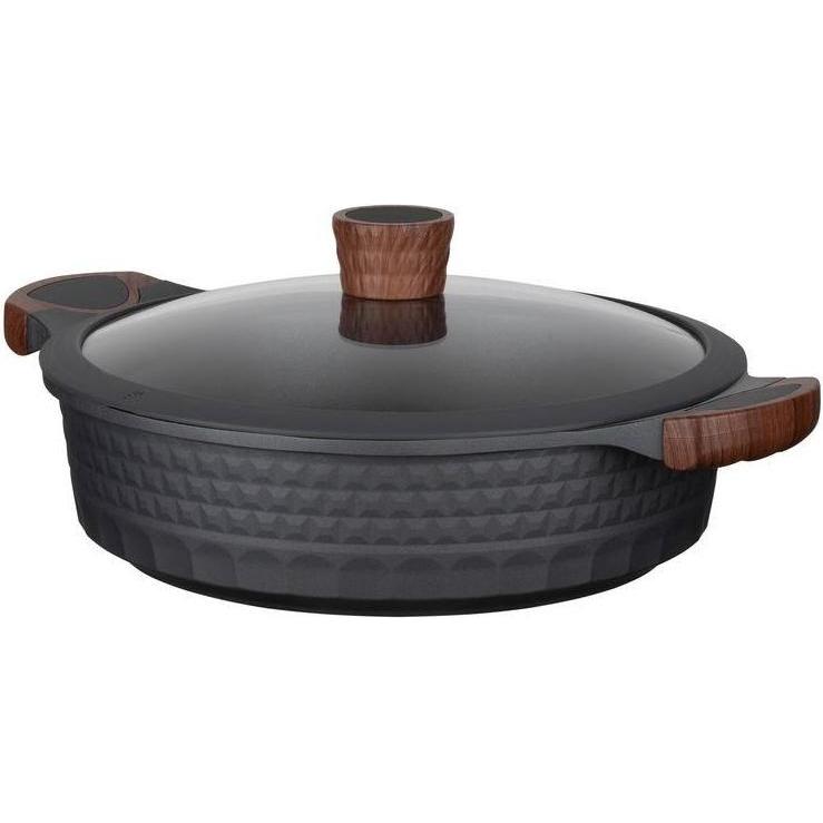 Resto SHALLOW POT D28CM 4.4L/93506, Pfanne + Kochtopf, Schwarz