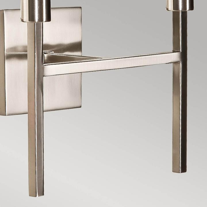 Produktbild Elstead Lighting Lucerne Wandleuchte E14 2-fach Nickel gebürstet (E14)