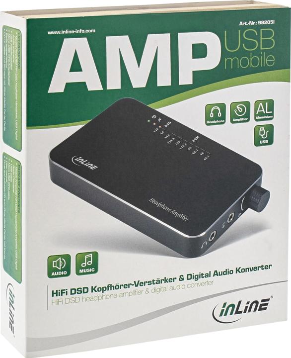 Image du produit InLine AmpUSB mobile (USB-DAC)