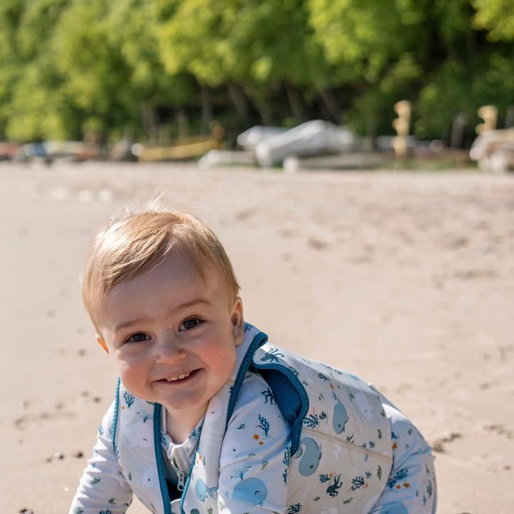 Productafbeelding Filibabba Svømmevest 3-4 år – Christian's Whale Tales (15 - 19 kg)