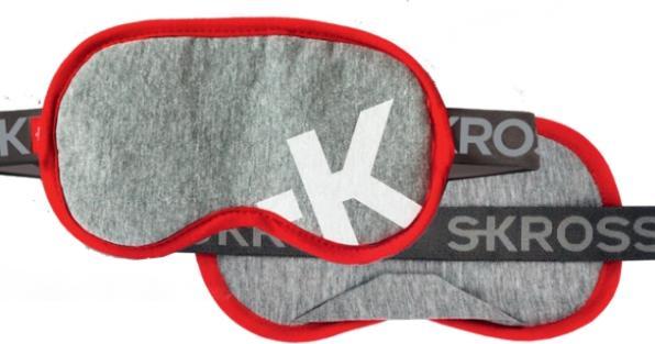 Produktbild Skross Deluxe Sleep Mask, Light Grey (18 g)