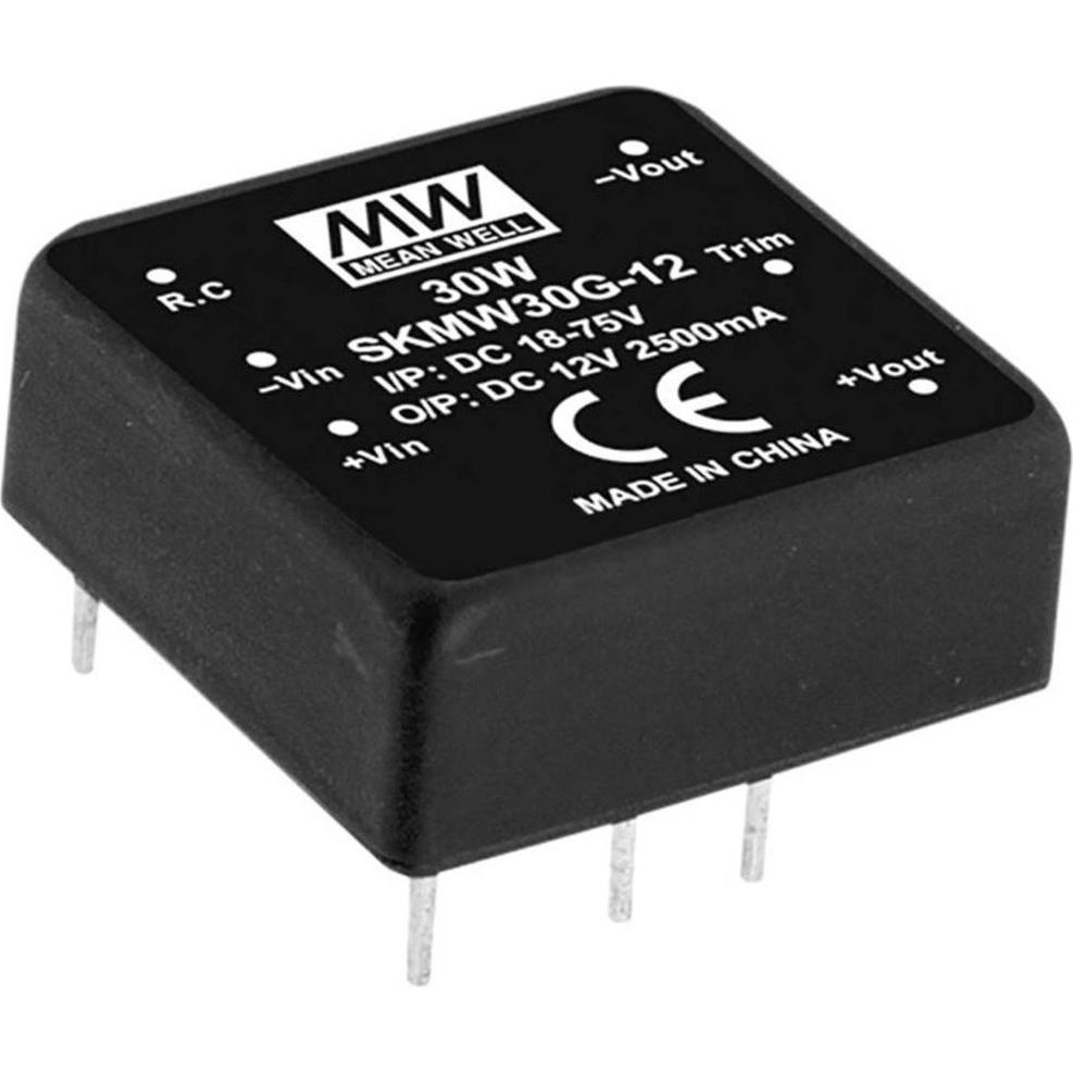 MeanWell, Convertitore di tensione, MEAN WELL SKMW30F-15, 30 W, 15 V, RoHS, 18 g, 300 Stück(e)