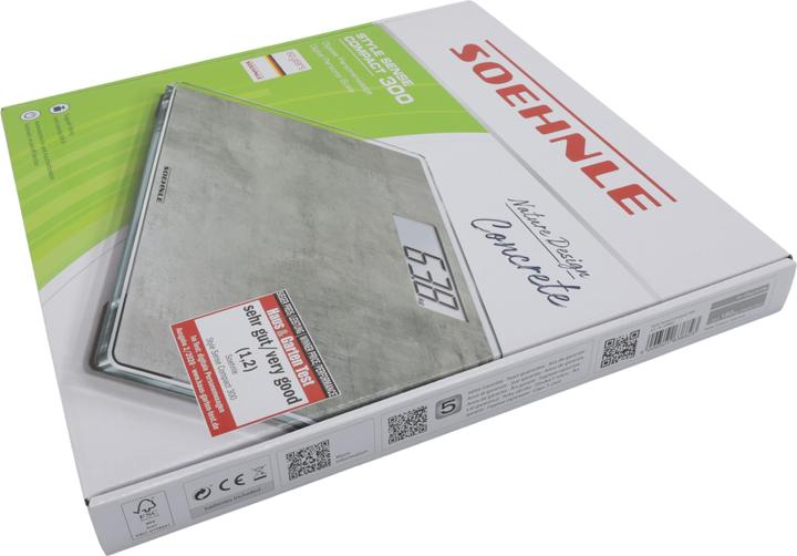 Produktbild Soehnle Style Sense Compact 300 Concrete (180 kg)
