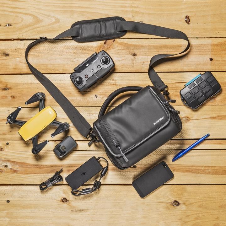 Actual product image mantona Drone bag for DJI Spark & Mavic (Drone carrier bag, DJI Spark)