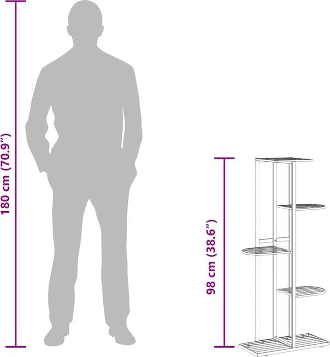 Image du produit vidaXL Blumenständer