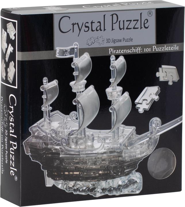Produktbild HCM Kinzel 3D Crystal Piratenschiff (101 Teile)