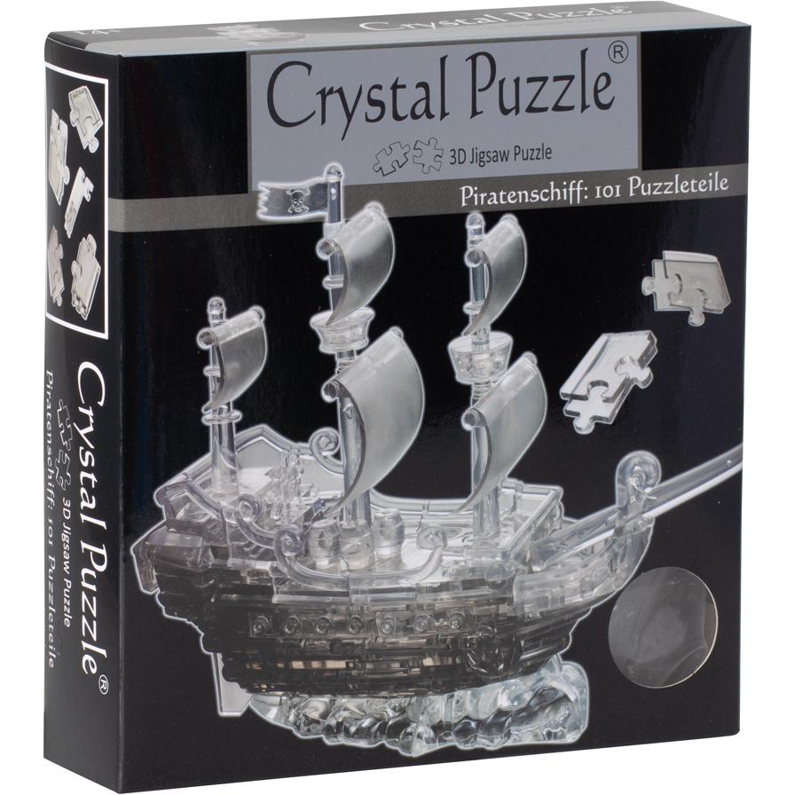 HCM Kinzel 3D Crystal Piratenschiff (101 Teile)