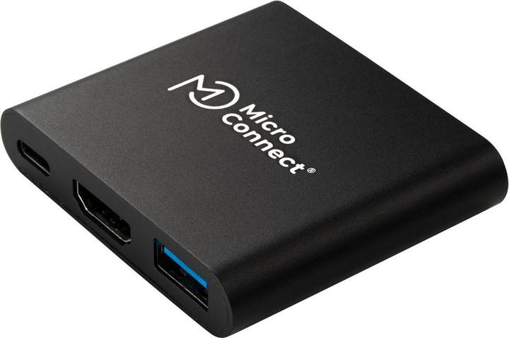 Produktbild MicroConnect USB-C hub to USB 3.0, HDMI (USB-C, 1 Ports)