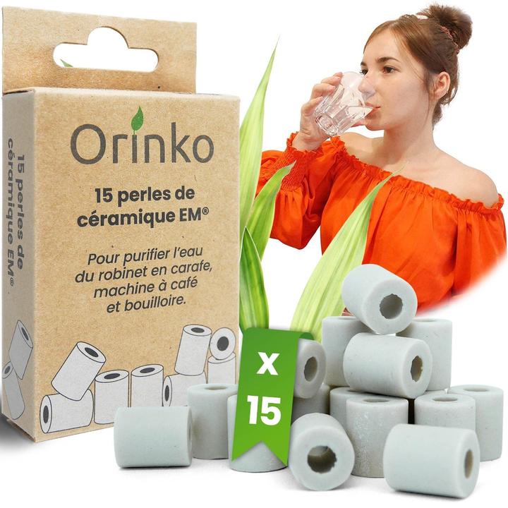Image du produit Orinko Perles de céramique Purificateur d'eau (15 x)