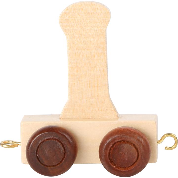 Actual product image small foot Lettering I