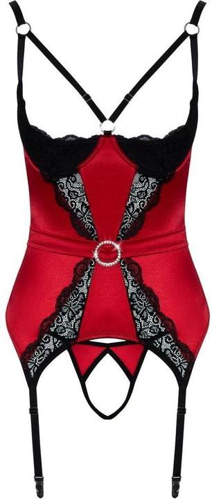 Produktbild Cottelli Collection Strapshemd rot S (S)