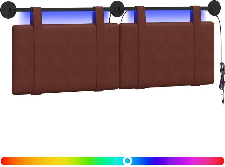 Actual product image vidaXL Modernes Kopfteil (130 x 55 x 5 cm)