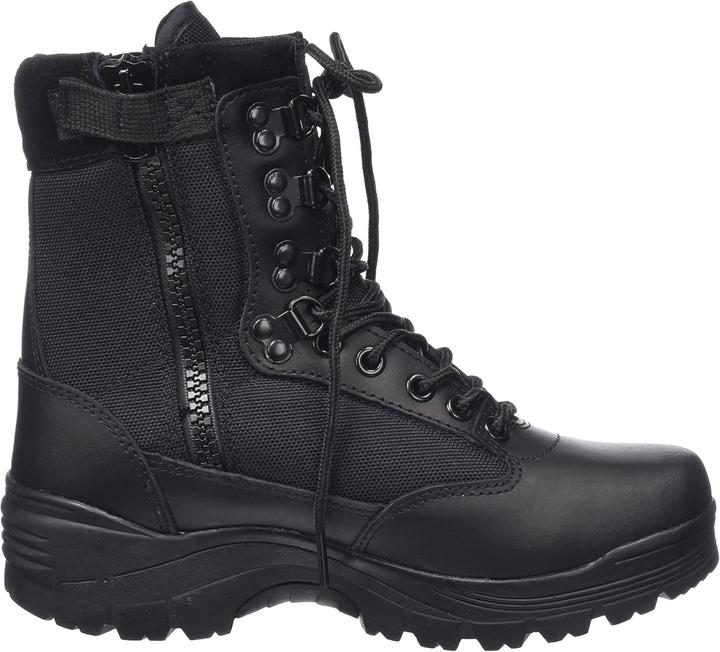 Actual product image Mil-tec Tactical Boot M.Ykk Zipper Black 43 (43)