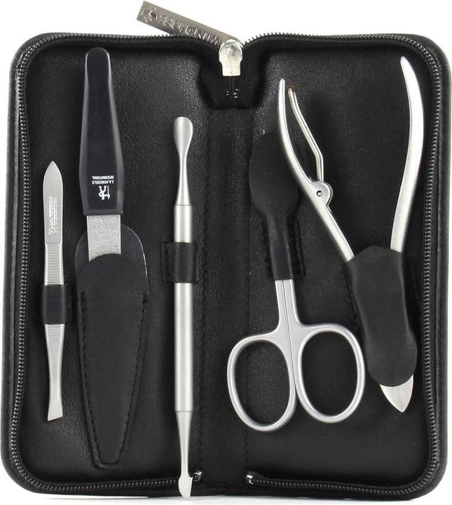 Produktbild Windrose Nappa Manicure-Set 14 cm Leder