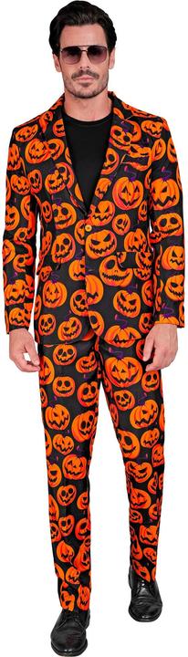 Actual product image Widmann Halloween pumpkin suit with jacket & trousers (S)