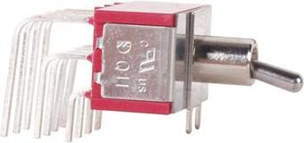 Velleman 90° Vertical Toggle Switch 4Pdt On-On