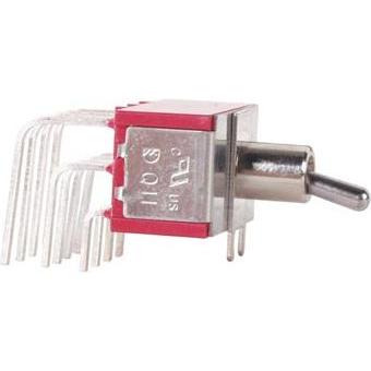 Velleman 90° Vertical Toggle Switch 4Pdt On-On, Taster + Schalter
