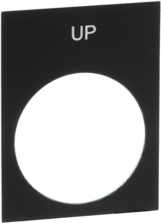 Produktbild Schneider Electric Push Button Nameplate:  UP ZA2 and ZB2